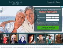 Tablet Screenshot of encuentrossenior.com